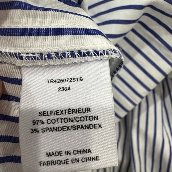 10 Crosby Derek Lam Blue Sleeveless V-Neck Sundress - Picture 9 of 10